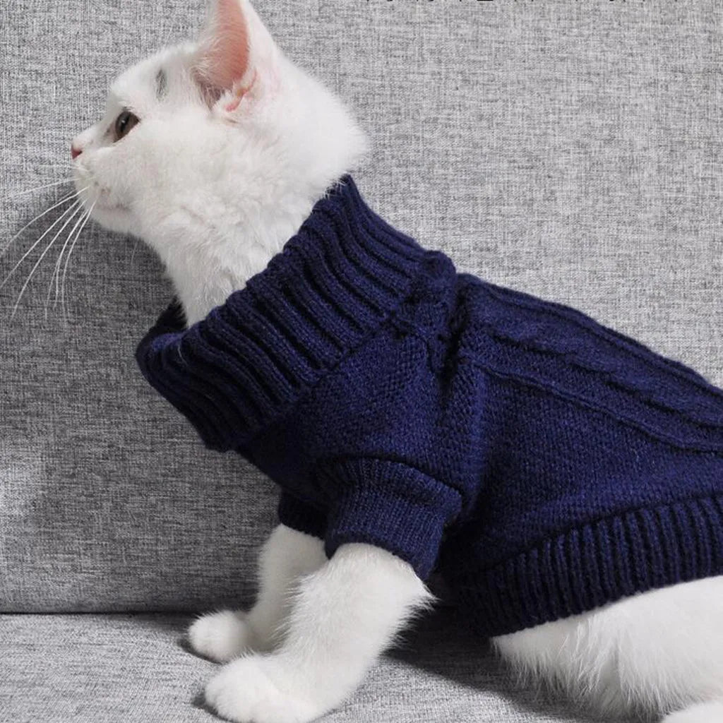 Knitted Sweater (Cats and Small Dogs)